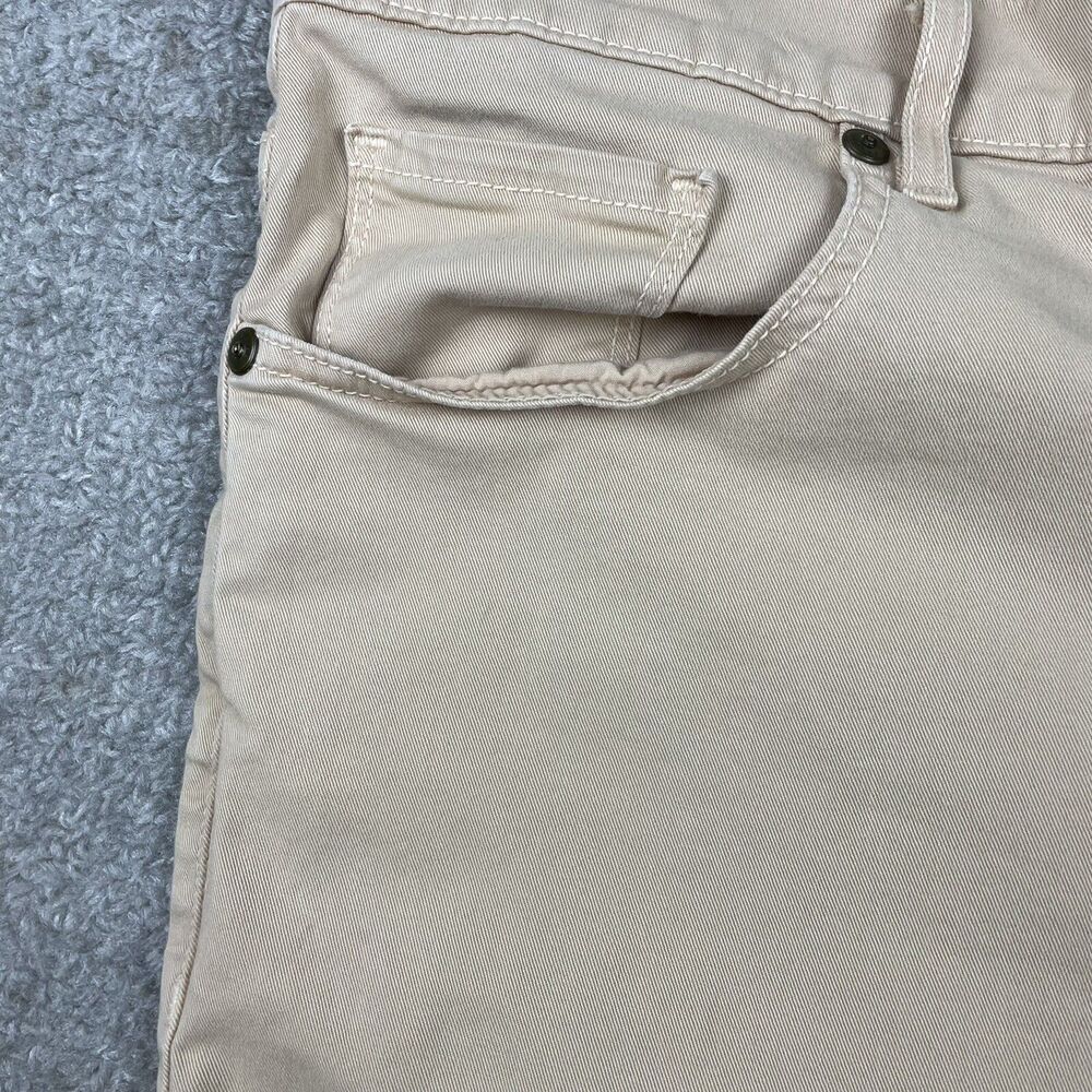Paige Jeans Mens 34 Normandie Tan Japanese Twill Chino Straight - Picture 5 of 16